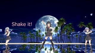 【艦これMMD】朝潮　霞　大潮　Shake it! 720p35fps