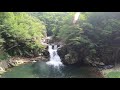 relaxing waterfall sounds of the sandandaki waterfall