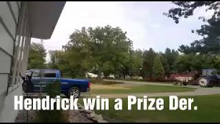 Hendrick win a Prize Der.