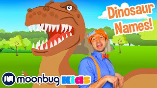 🤔 Learn Dinosaur Names | BEST OF @Blippi | Explore With Me!