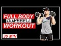 30 MIN: BRUTAL! Full Body Dumbbell Workout (FOLLOW ALONG)