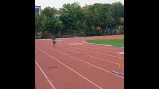 hurdle crossing exercise | hurdles jumping #runig #sports #athlete #youtubeshort