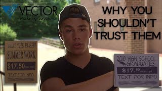 Vector Marketing (CutCo) CAN'T Be Trusted - HERE'S WHY (We went to their location)
