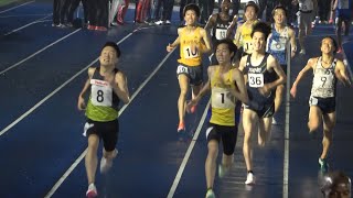 日体大記録会 男子5000m最終組  竹内(中大OB・トーエネック)13’38”88   2022.4.24