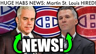 BREAKING: MARTIN ST. LOUIS NEW HABS HEAD COACH, DUCHARME FIRED! (Montreal Canadiens Trade Rumors)