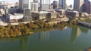 Quanum Nova CX 20 Drone Flips & Crash over Downtown Austin