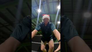 Santa vs. Trampoline Park Staff