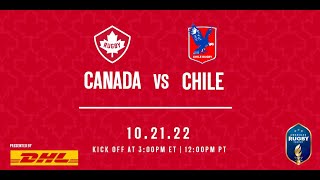 Rugby Canada Men's 15s: Canada vs. Chile Oct.21 2022