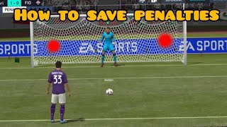 HOW TO SAVE PENALTIES EASILY IN FIFA MOBILE 23