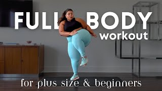 NEW Full Body HIIT Workout for PLUS SIZE and BEGINNERS | low-impact, no weights, no repeats