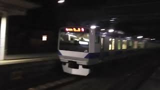 (いわき疎開)回9421M E531系K403編成 内郷駅通過シーン