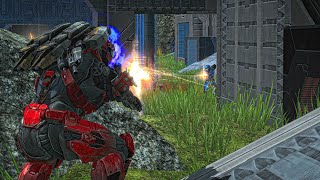 Halo Reach MCC - Team Slayer DMR on Asylum