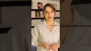 Neelam Munir Khan promote My Page short video 📸🩳