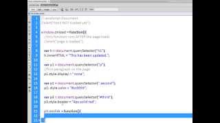 MAD9014 - Webpage Interactions with Javascript