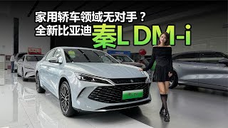 家用轿车领域无对手？探店体验全新比亚迪秦L DM-i