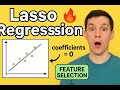 Lasso Regression in Python Explained Simply | Feature Selection & Regularization Demo