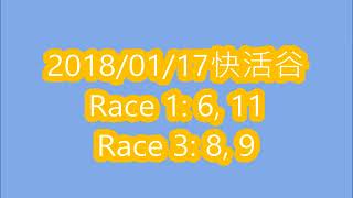 20180117 香港賽馬貼士 HONG KONG HORSE RACING TIPS SHATIN AND HAPPY VALLEY 莫雷拉 潘頓