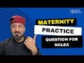 Breaking down a brand NEW Maternity Question | #nursingschool #nclex