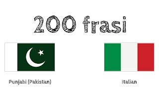 200 frasi - Punjabi (Pakistan) - Italiano