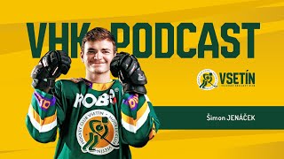 Podcast VHK: Táta nám nikdy nic neusnadnil, v hokeji jsem dostal i facky, říká Šimon Jenáček