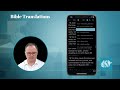 customize your study experience with bible translations on the egw writings 2 app on iphone