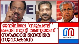 കൊടി സുനിക്ക് ജയിലിൽ സുഖവാസമെന്ന് കെ. സുധാകരൻ l K  Sudhakaran