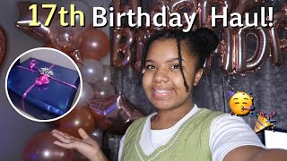 WHAT I GOT FOR MY 17TH BIRTHDAY | Birthday Haul