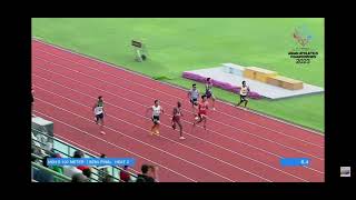 アジア選手権100m準決勝 柳田大輝10秒14(±0.0)