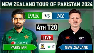 PAKISTAN vs NEW ZEALAND 4th T20 MATCH 2024 1ST INNINGS HIGHLIGHTS & REPORT | PAK VS NZ LIVE