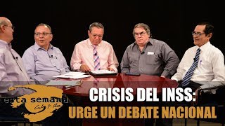 Profesionales demandan debate nacional y una propuesta de reforma integral para salvar al INSS