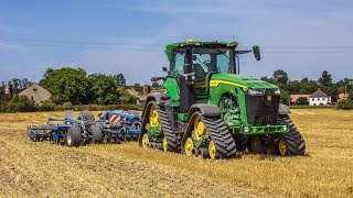 Podmítka po pšenici 2024 I John Deere 8RX410 \u0026 Köckerling Rebell 💚💛🦌