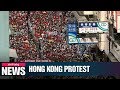 More than million people take to Hong Kong streets against controversial extradition bill