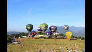 [[HD]]2015台灣國際熱氣球嘉年華(鹿野高台早晨)縮時攝影