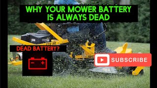 How to check your mowers charging system. Dead Battery? Blades not engaging? Check this first!