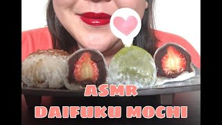 ASMR MOCHI | STRAWBERRY DAIFUKU | NO TALKING