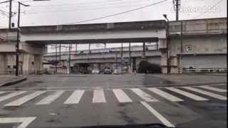 【車載動画】幸崎町能地～三原駅前 1/3