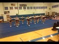 wheeler middle school cheer comp. 2 12 11