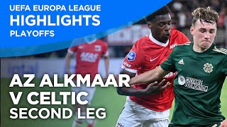 AZ Alkmaar v Celtic - Second Leg | Highlights | 2021 | UEFA Europa League