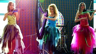 International Female Russian Girls Violin Cello Band for Indian wedding Bollywood Music