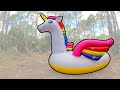 Intex Mega Unicorn Inflatable Island Inflation