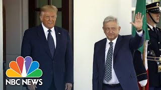 Live: Trump Signs Joint Declaration With President Of Mexico | NBC News