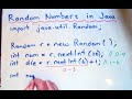 Java - Random Numbers - Lesson 1 Random Class