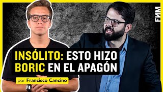 INSÓLITO: ESTO HIZO BORIC EN EL APAGÓN💡| por Francisco Cancino