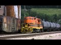 Classic EMD and Great Horns on the Buffalo and Pittsburgh Railroad