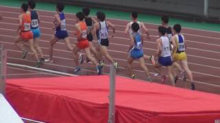 2017兵庫県春季記録会・男子1500m4組