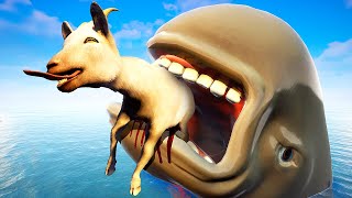 BLOOP Monster Eats Goats Alive - Goat Simulator 3 Gameplay
