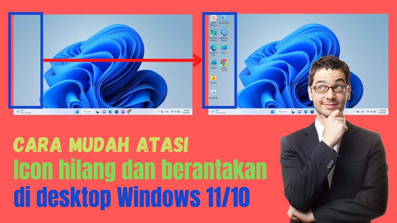 Cara Mengatasi Icon Hilang Di Layar Desktop Windows 11 Dan Mengatur ...