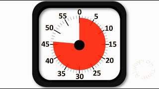 46-minute visual timer
