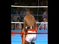 mike tyson lands a huge right hand off his probes and his pendulum walk