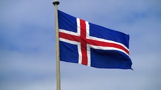 Icelandic flag using Python's Turtle #47